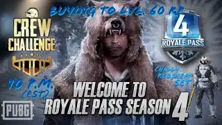 Buying Season 4 RP & Chilly Requiem Set | PUBG Mobile | Crate Openings