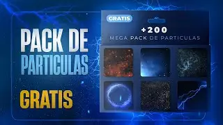 MEGA PACK de +200 PARTICULAS GRATIS para DESCARGAR | Pack GFX Partículas