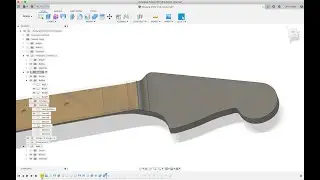 CNC Guitars Using Fusion 360   Step 8