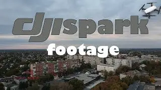 Покровск с высоты // День шахтера // DJI Spark footage