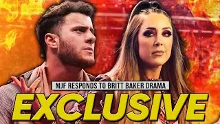 MJF Responds To Britt Baker AEW Backstage Drama | AJ Styles WWE Return Postponed?