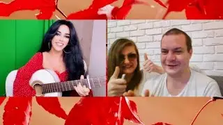 Гитаристка в чат рулетке🎸Крутые реакции🔥