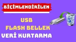 BİÇİMLENDİRİLEN USB - FLASH BELLEK - SD KART VERİ KURTARMA [ USB DATA RECOVERY ] [2019]