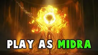 Midra Lord of Frenzied Flame invades the Lands Between