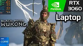 RTX 3060 Laptop - Black Myth: Wukong High Settings, DLSS 1080p