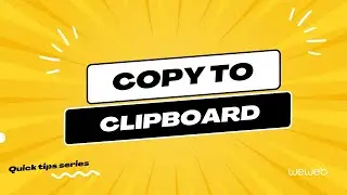Copy to clipboard action