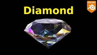 Diamond in Blender Eevee 3.2 - Tutorial