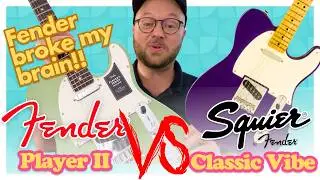 Fender Player II vs. Squier Classic Vibe - Which Should I Buy?