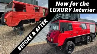 CAN We Turn This Old 6x6 Firetruck Into A LUXURY CAMPER