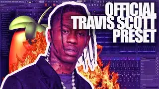 OFFICIAL TRAVIS SCOTT VOCAL PRESET FL STUDIO! 🔥STOCK PLUGINS ONLY! FL Studio Vocal Preset