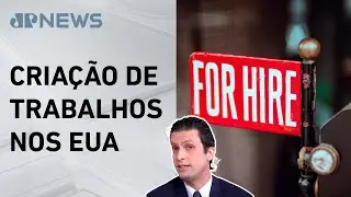 Estados Unidos criam 12 mil empregos em outubro; Alan Ghani analisa