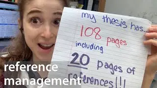 Mendeley and other reference management tools + tips for finding & managing the correct references!