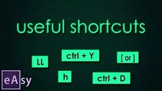 After Effects shortcuts / useful hotkeys