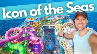 Boarding the World's LARGEST Cruise Ship: Icon of the Seas!