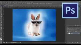 Bright outline - Outer glow - Photoshop CS6 - Quick tutorial