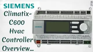 Siemens Climatix C600 HVAC Controller / 