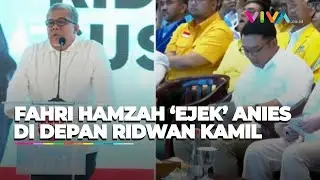 PEDAS! Fahri Hamzah Ejek Habis Anies Baswedan: Sibuk Kompetisi