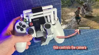 How I play with my one-handed PlayStation controller