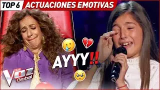 🥲 Rompieron a LLORAR mientras cantaban en La Voz Kids