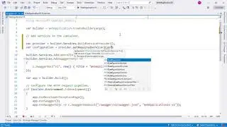 Getting the IConfiguration Service in the Program Class - ASP.NET Core 6