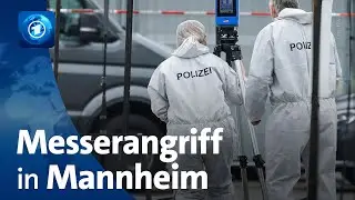 Verletzte nach Messerangriff in Mannheim