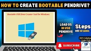 How to Create Bootable USB Pendrive for Windows 10/11/7 Easily with RUFUS [FREE]