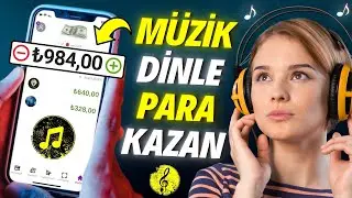 YENİ: DİNLEDİĞİN MÜZİK BAŞINA $5 KAZANDIRAN UYGULAMA! 🎵💰- İnternetten Para Kazanma Uygulamaları