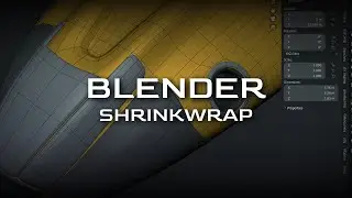 Blender - Shrinkwrap