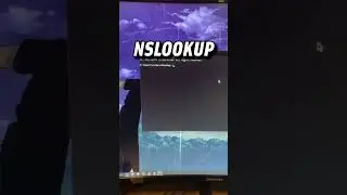 Nslookup CMD Command! 