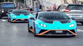 Supercars in Monaco 2023 - VOL. 29 (Vorsteiner Huracan, 912HP M3 G80, Veyron Vitesse, Mansory Urus)