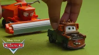 Lightning McQueen and Maters Escape from Frank! | Pixar Cars