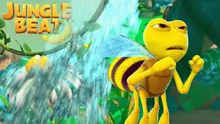 Wet Bee in Her Bonnet | Jungle Beat: Munki & Trunk | Full Episodes | Kids Cartoon 2024