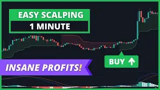 Best 1 Minute SCALPING Strategy for Day Trading Crypto, Forex, and Stocks (Very Profitable)