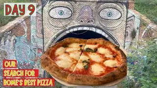 Rome's Scary Pizzeria! But So Good. We Explore Quadraro Neighborhood Street Art & Napolitan Pizza