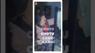 Behind the scenes | Chotu Gang #aayatarif #chotugang #rapsong #bts #btsshorts #edit