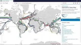 Submarine Cable Map - Updated 