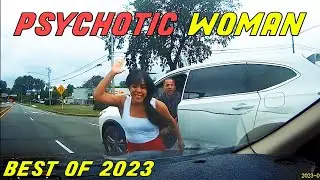 BEST OF ROAD RAGE 2023 | Brake Checks, Karens, Bad Drivers | BEST OF THE YEAR