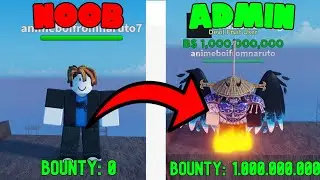 [AOPG] I USED ADMIN POWERS TO BECOME THE STRONGEST BOUNTY HUNTER In A One Piece Game!