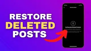 How to Restore Recently Deleted Instagram Posts