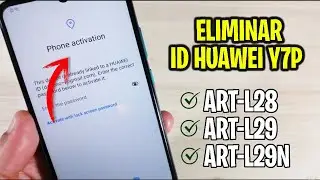 🥇 Quitar ID Huawei Y7p (ART-L28 y ART-L29) | Nueva Seguridad