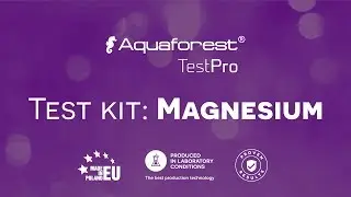 Aquaforest TestPro Magnesium test kit video tutorial