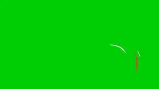 Animated Speed Lines swirling in Green Screen Background 4K