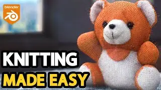 Blender Addon For Knitting Cloth | Knitting generator