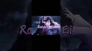 Two sides of Raiden Shogun #genshinimpact #raidenshogun