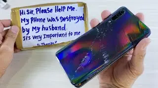 Destroyed Phone Restoration - Restore Samsung Galaxy A50 Cracked | Rebuild Broken Phone