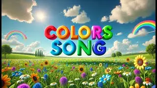 Learn Colors with Fun! | 3D Animated Happy Colors Song for Kids [Lyrics]