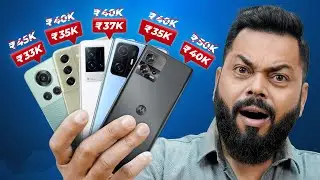 Top 5 Best Smartphones Under ₹40000 Budget⚡October 2022