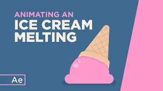 How To Animate Melting Ice Cream - After Effects Tutorial