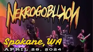 Nekrogoblikon | Powercore and Bones | Spokane WA The Podium 4/28/2024