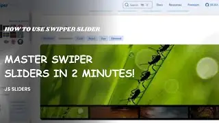 How to Use Stunning Slides with Swiper Slider in 2 Minutes (Tutorial)